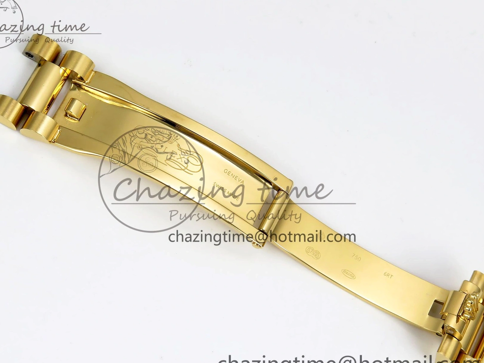 0101 Tailored Day Date 36 YG RAF Best Edition Rock Dial on YG Bracelet A 1384